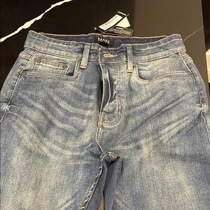 Boohoo Men's Light Blue Skinny Jeans